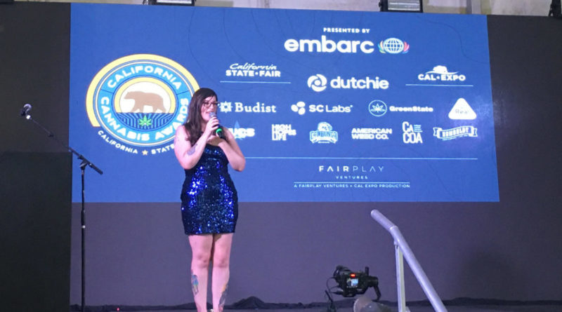 california cannabis awards at ca state fair 2025 emcee rachelle gordon