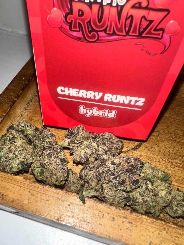 cherry runtz by leche strain review by candylandreviews
