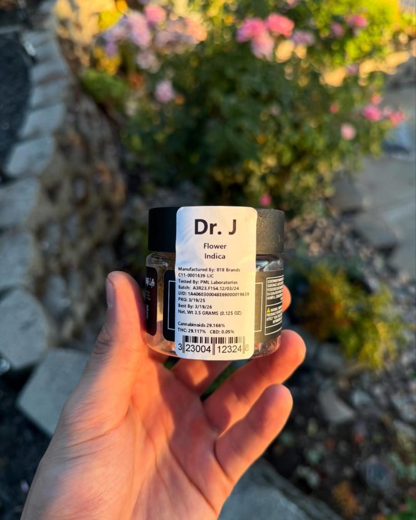 dr j by 818 brands strain review by yieldisdead 2