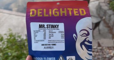 mr stinky by delighted flower strain review by yieldisdead 2