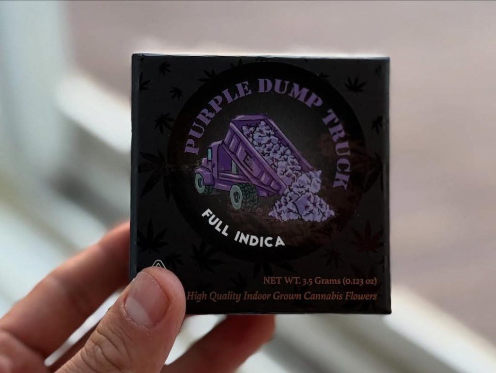 purple dump truck by team elite genetics strain review by yieldisdead 2