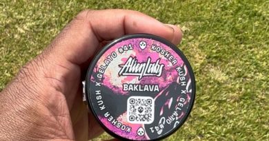 baklava by alien labs strain review by jointswithjalen