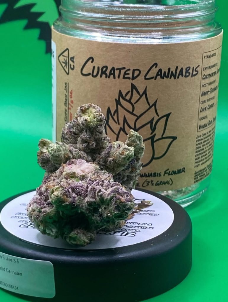 chem brulee by curated cannabis strain review by getbbudded23