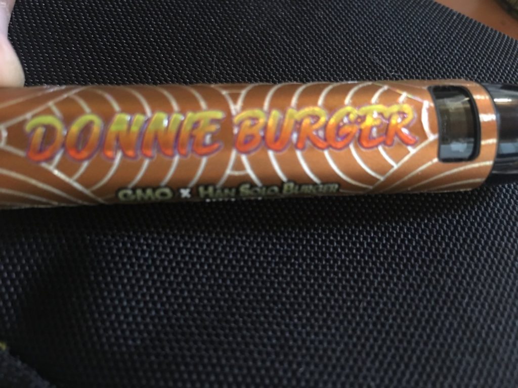 donnie burger live rosin aio by sqzd vape review by caleb chen