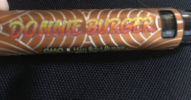 donnie burger live rosin aio by sqzd vape review by caleb chen