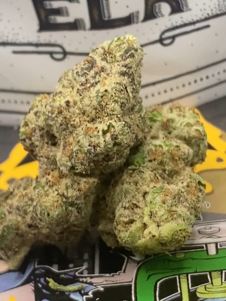 flapjacks by lucky elk hemp strain review by getbbudded23
