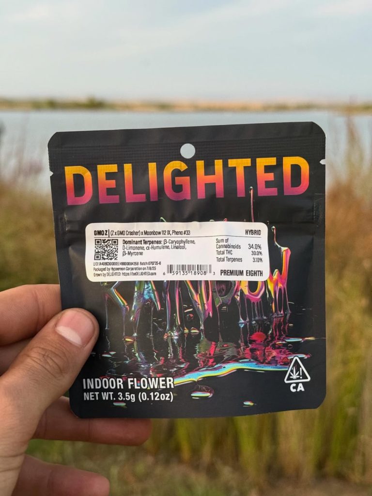 gmo z by delighted flower strain review by yieldisdead 2