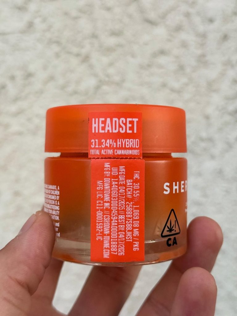 headset by sherbinskis strain review by yieldisdead 2