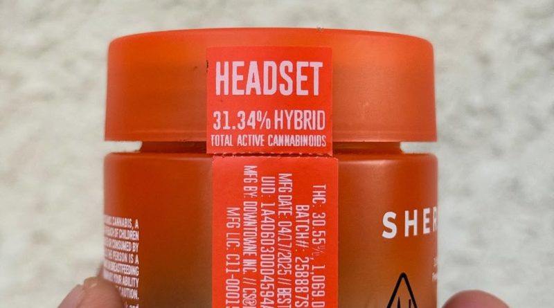 headset by sherbinskis strain review by yieldisdead 2