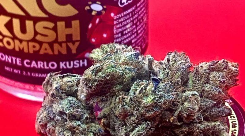 monte carlo kush by kush company strain review by getbbudded23