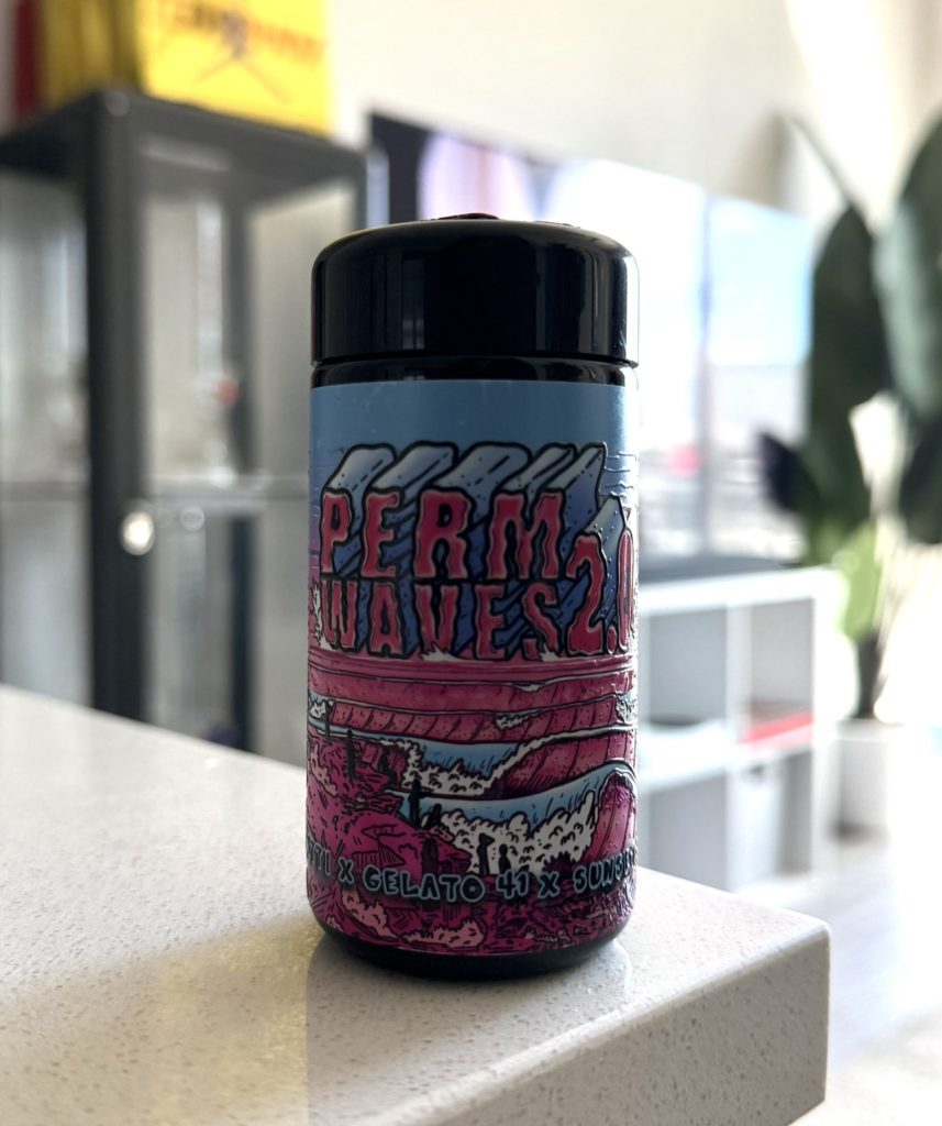 perm waves 2.0 by surfs up exotics strain review by eriksreviews