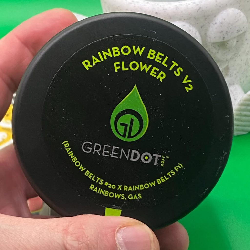 rainbow belts v2 by green dot labs strain review by getbbudded23