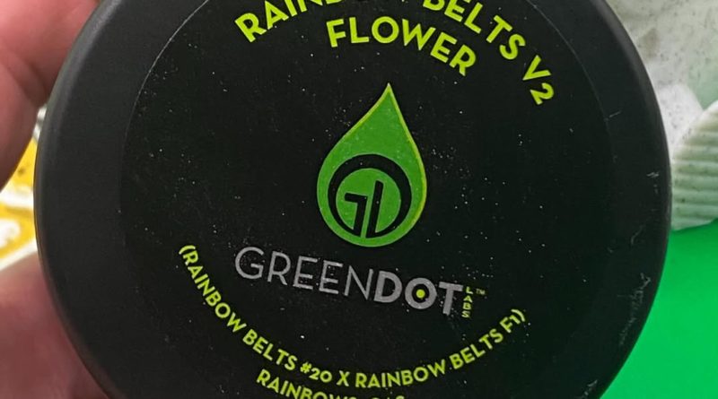 rainbow belts v2 by green dot labs strain review by getbbudded23