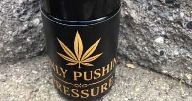 banana zamune by only pushin pressure strain review by caleb chen