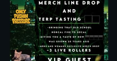 only pushin presure pressure line and terp tasting west hollywood october 2025